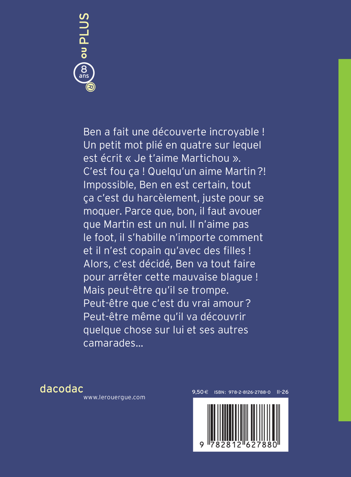 Qui aime Martin ? - Sophie Grenaud - ROUERGUE