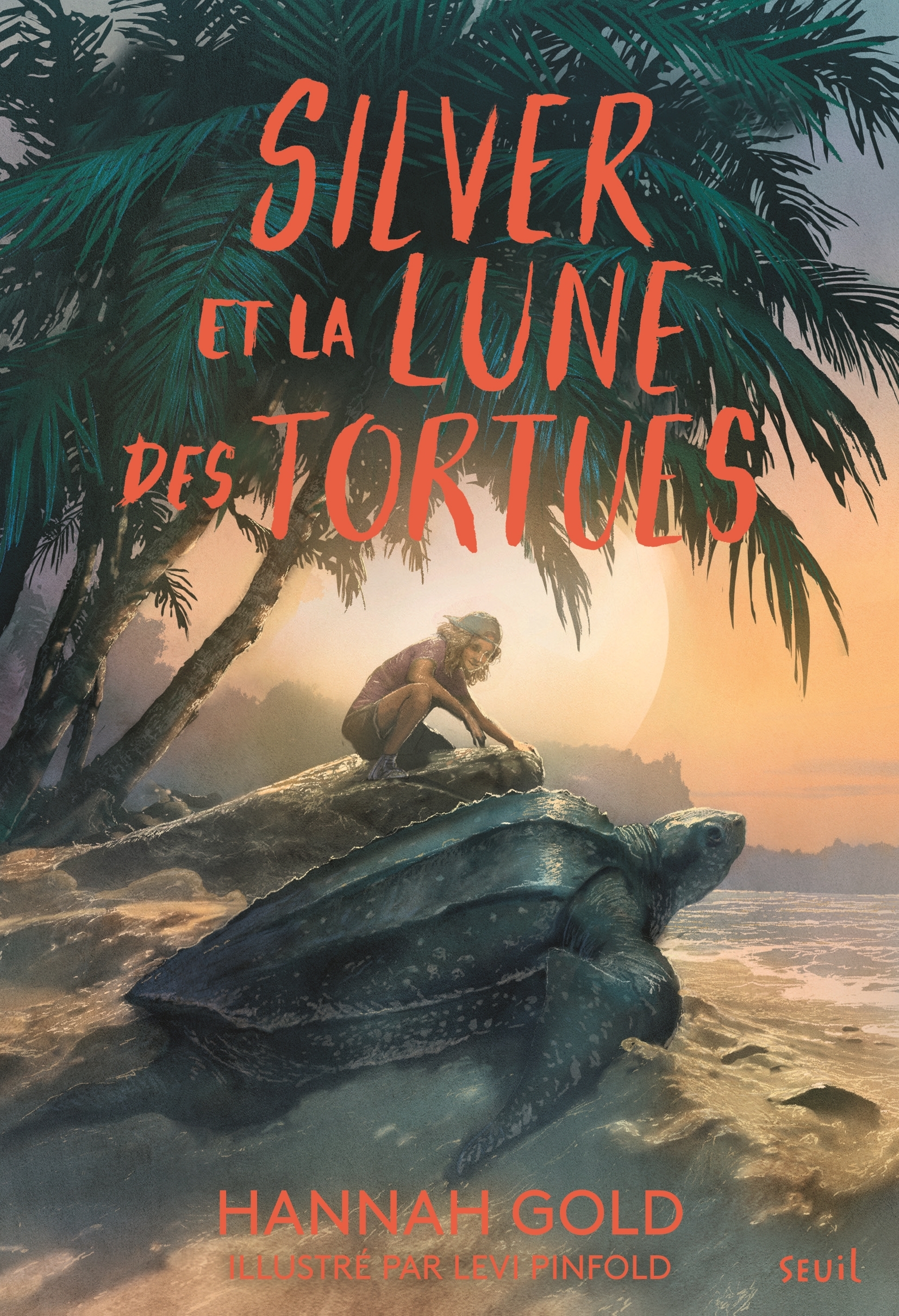 Silver et la lune des tortues - Hannah Gold - SEUIL JEUNESSE