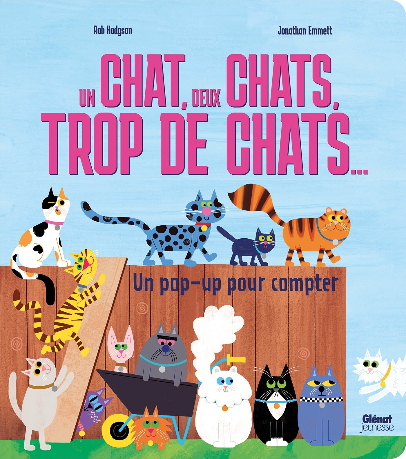 Un chat, deux chats, trop de chats... - Jonathan Emmet - GLENAT JEUNESSE