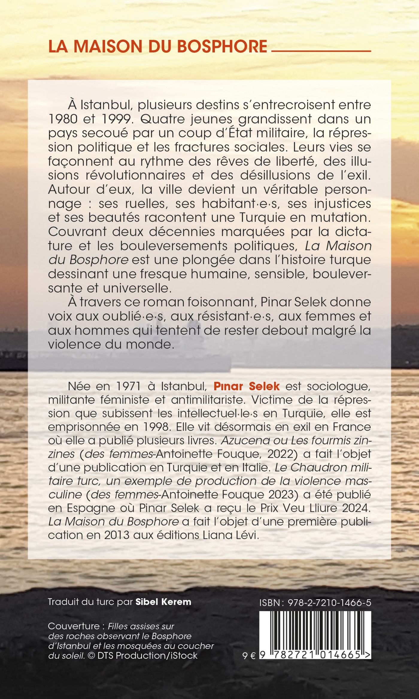 La Maison du Bosphore - Pinar Selek - DES FEMMES