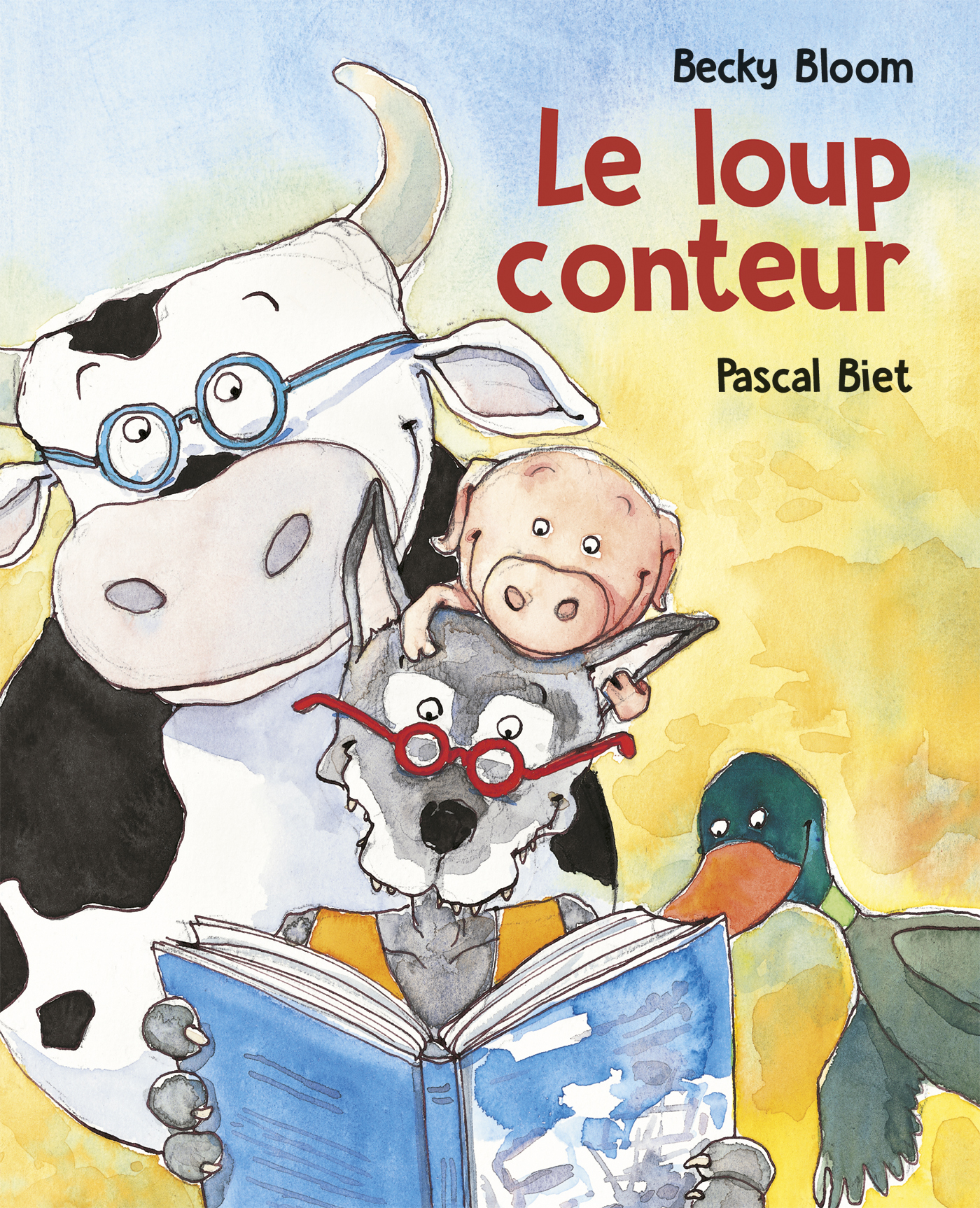 LOUP CONTEUR - PASCAL BIET - MIJADE