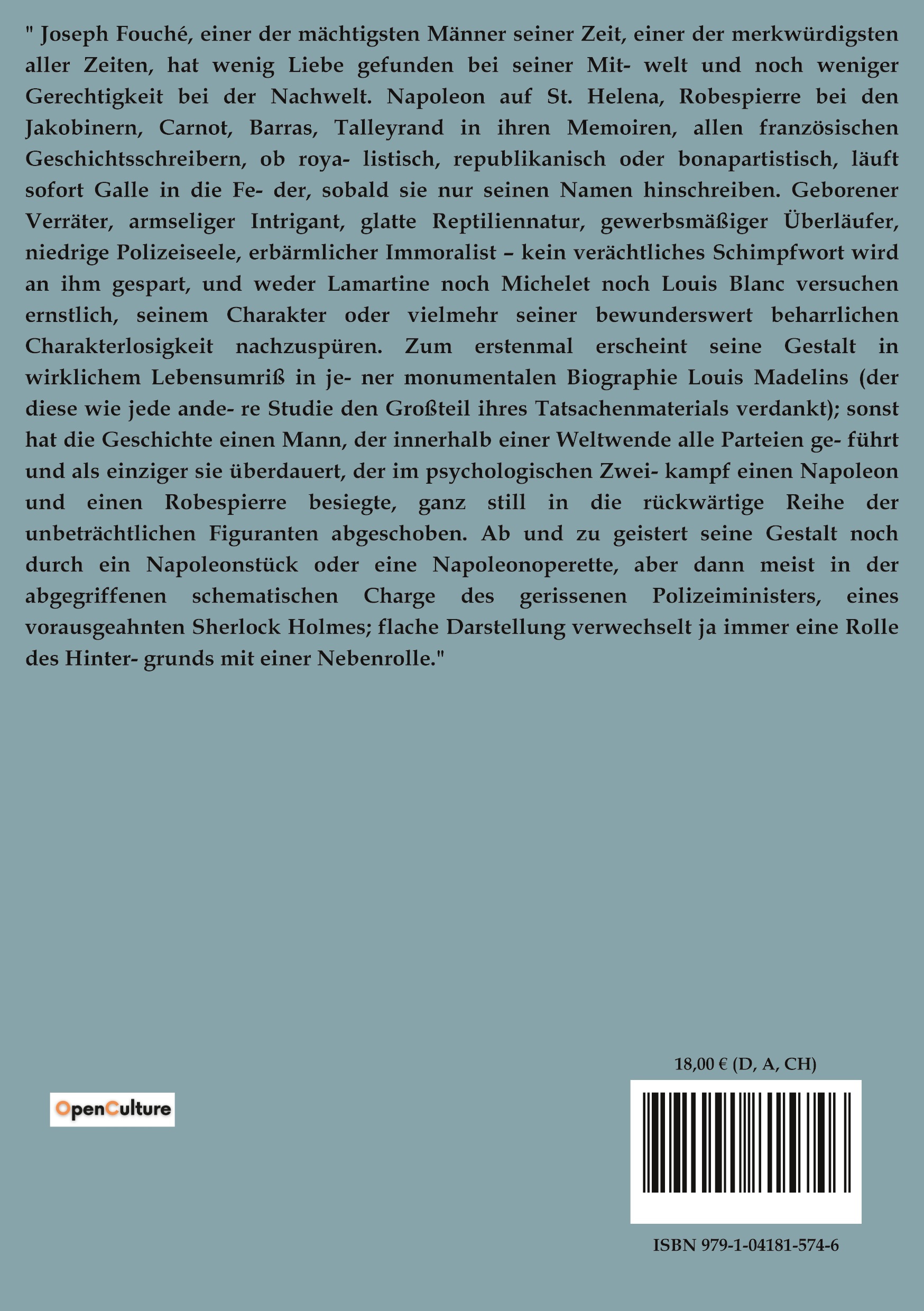 Joseph Fouché - Stefan Zweig - CULTUREA