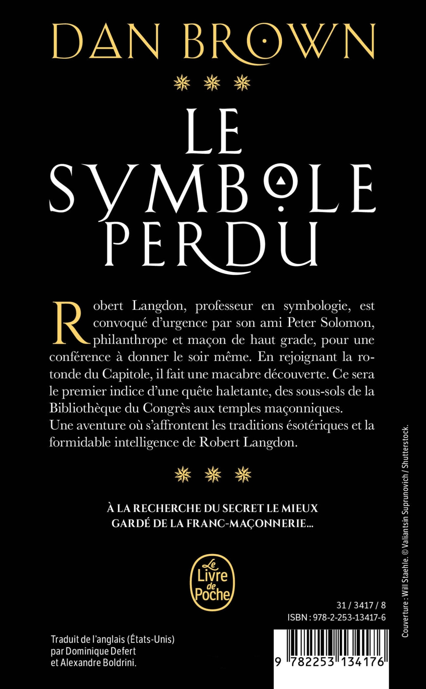 Le Symbole perdu - Dan Brown - LGF