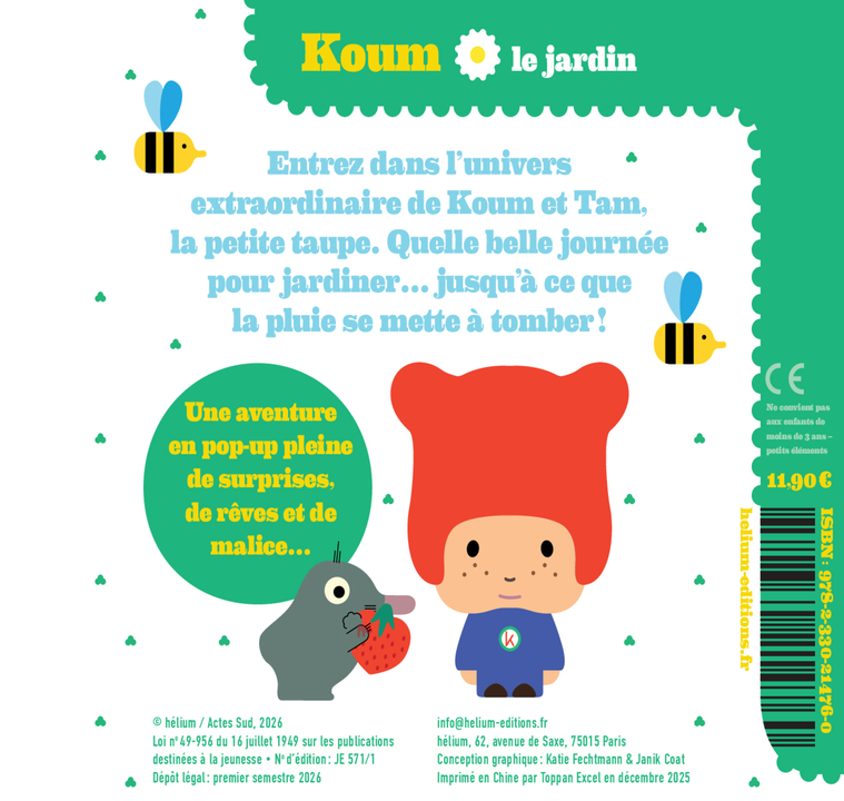 Koum - Le jardin - Janik Coat - HELIUM