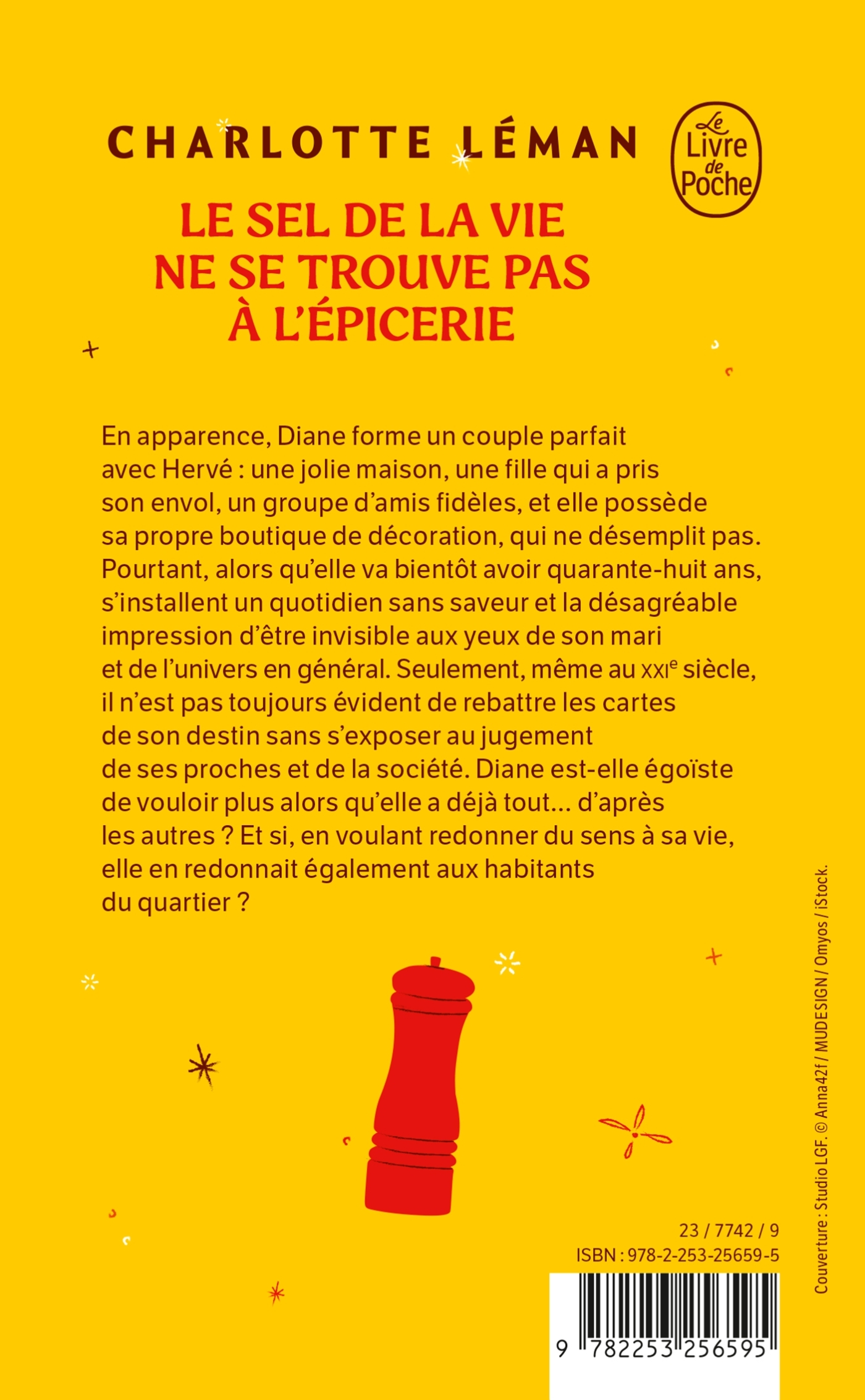 Le sel de la vie ne se trouve pas à l'épicerie - Charlotte Léman - LGF