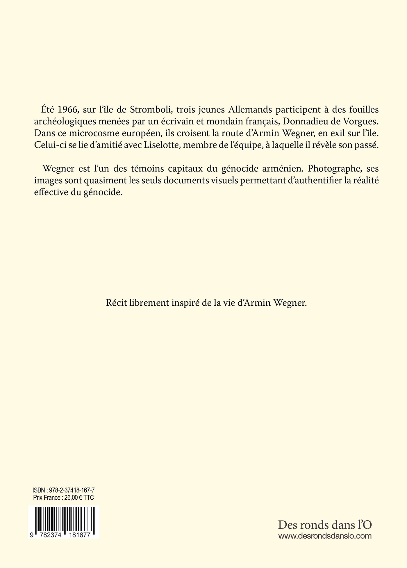 ARMIN WEGNER - Fabien TILLON, Paolo COSSI - RONDS DANS L O