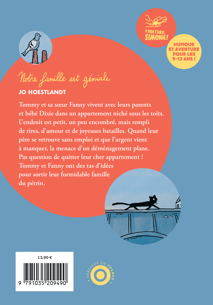 Notre famille est géniale - Jo Hoestlandt - THIERRY MAGNIER