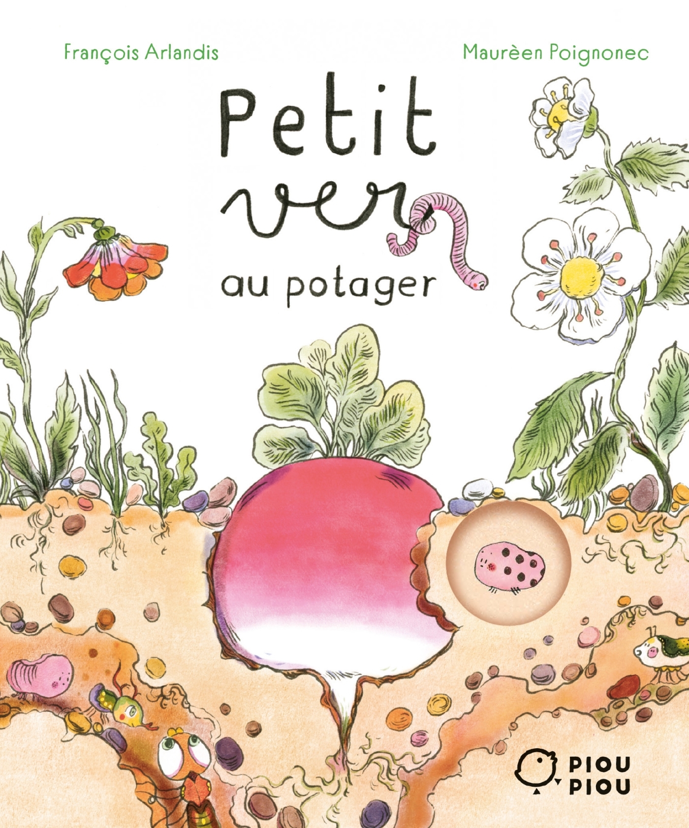 Petit ver au potager - François Arlandis - DIDIER JEUNESSE