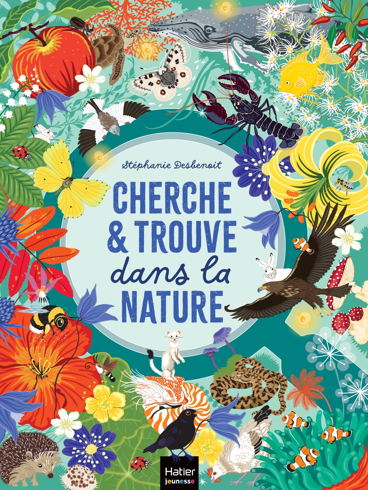 Mon cherche et trouve dans la nature - DESBENOIT STEPHANIE - HATIER JEUNESSE