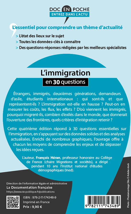 L'immigration en 30 questions - François Heran - DOC FRANCAISE