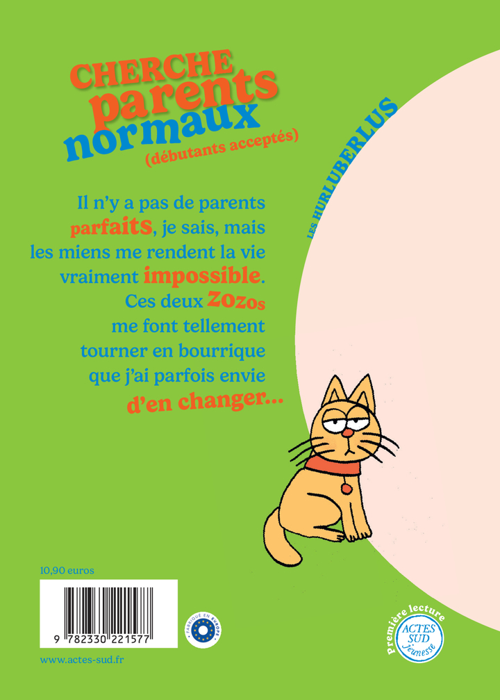 Cherche parents normaux (débutants acceptés) -  PEAULT IVAN/DUTERTRE CHARLES, Ivan PEAULT - ACTES SUD