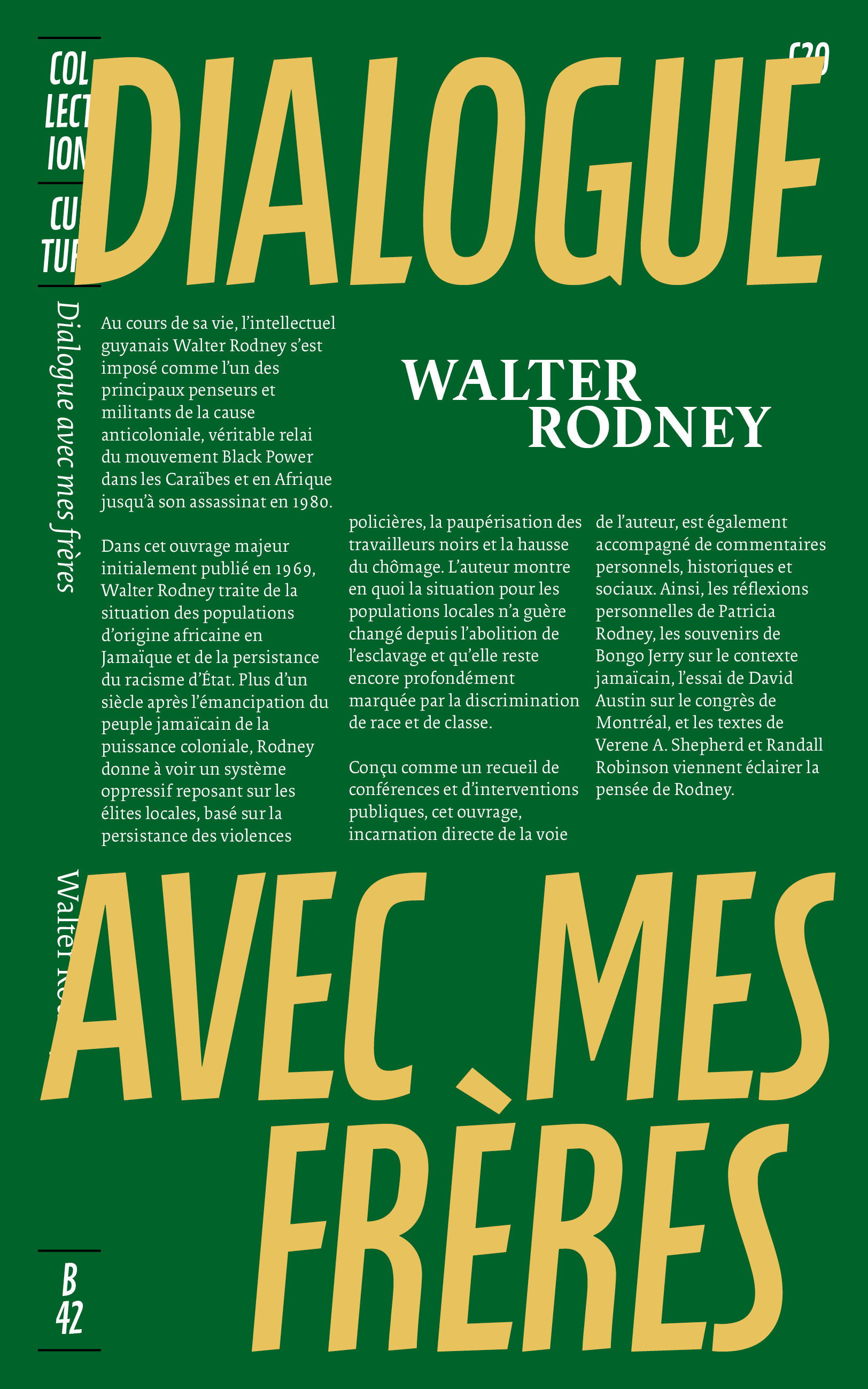 Dialogue avec mes frères - Walter Rodney - B42