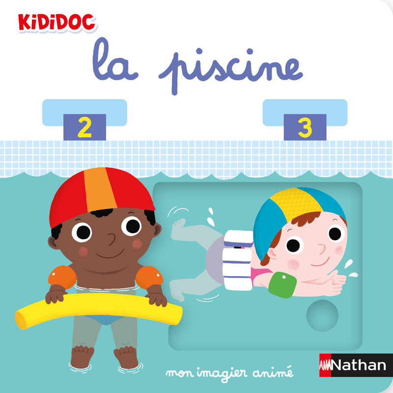 Mon Imagier animé la piscine - CHOUX NATHALIE - NATHAN