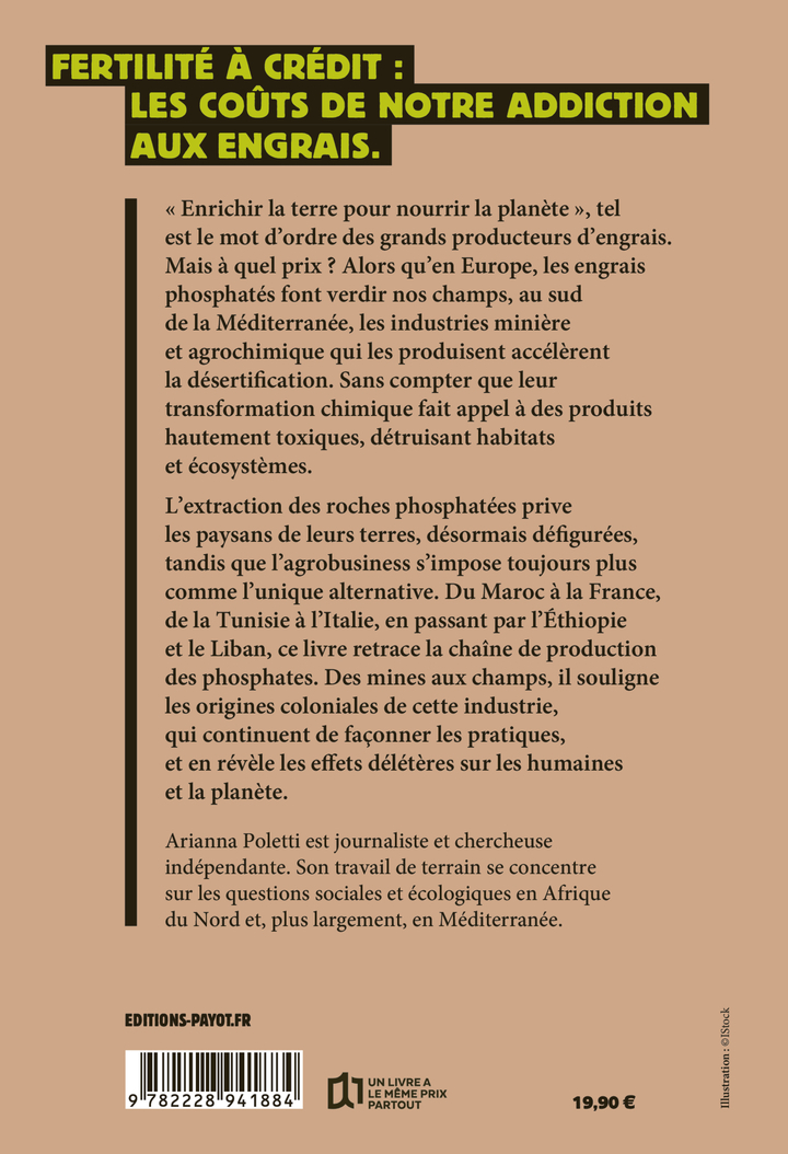 Les ravages de nos engrais - Arianna Poletti - PAYOT