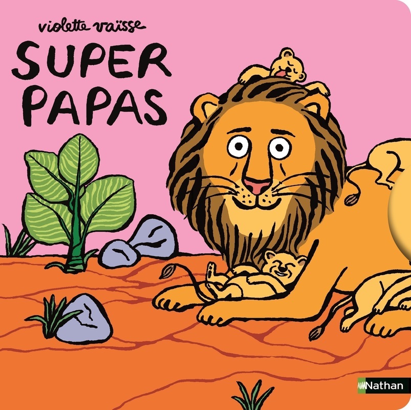Super papas - VAISSE VIOLETTE - NATHAN