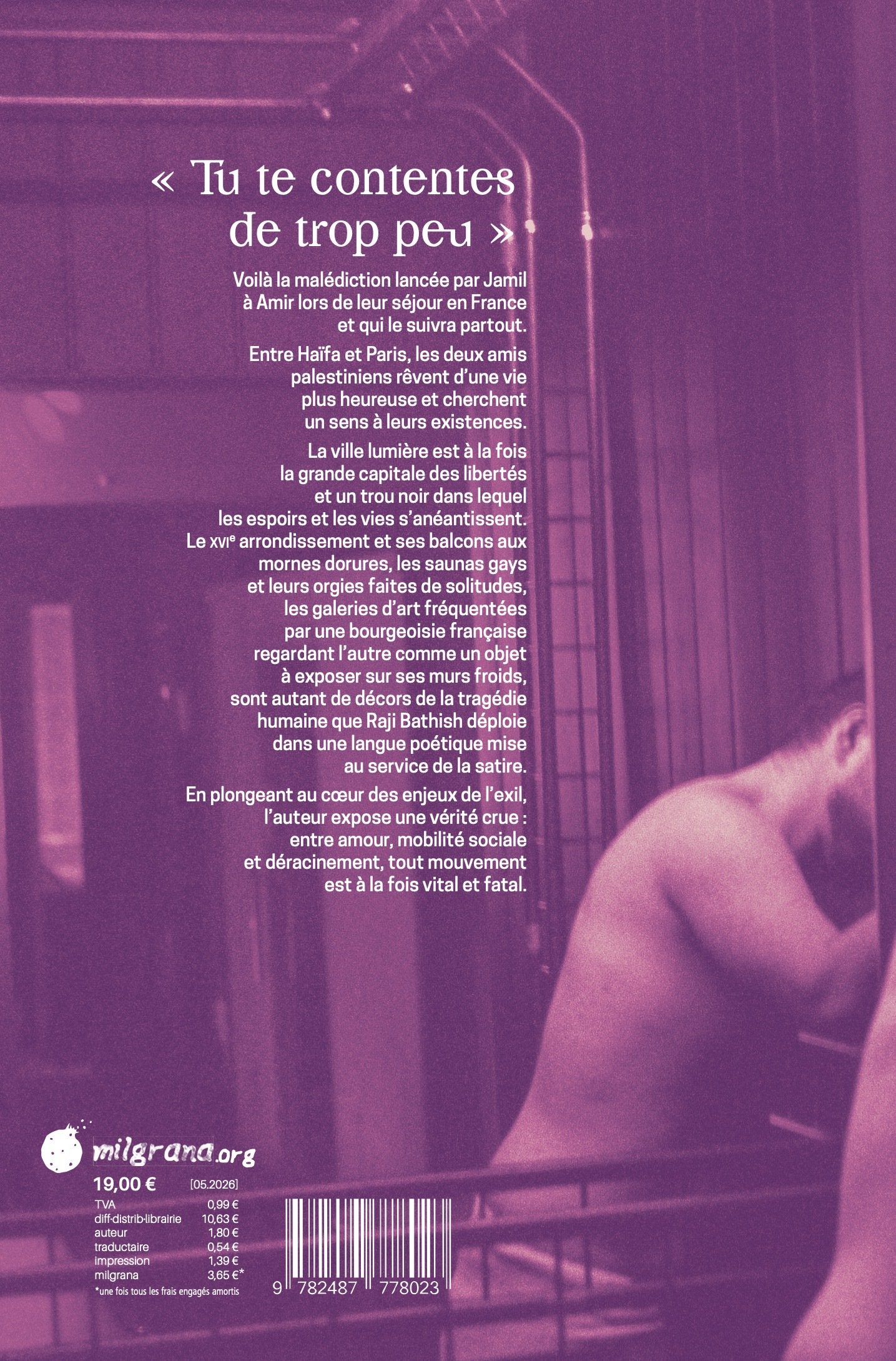 L'appartement rue de Passy - Raji Bathish, Jamal Ouazzani - MILGRANA