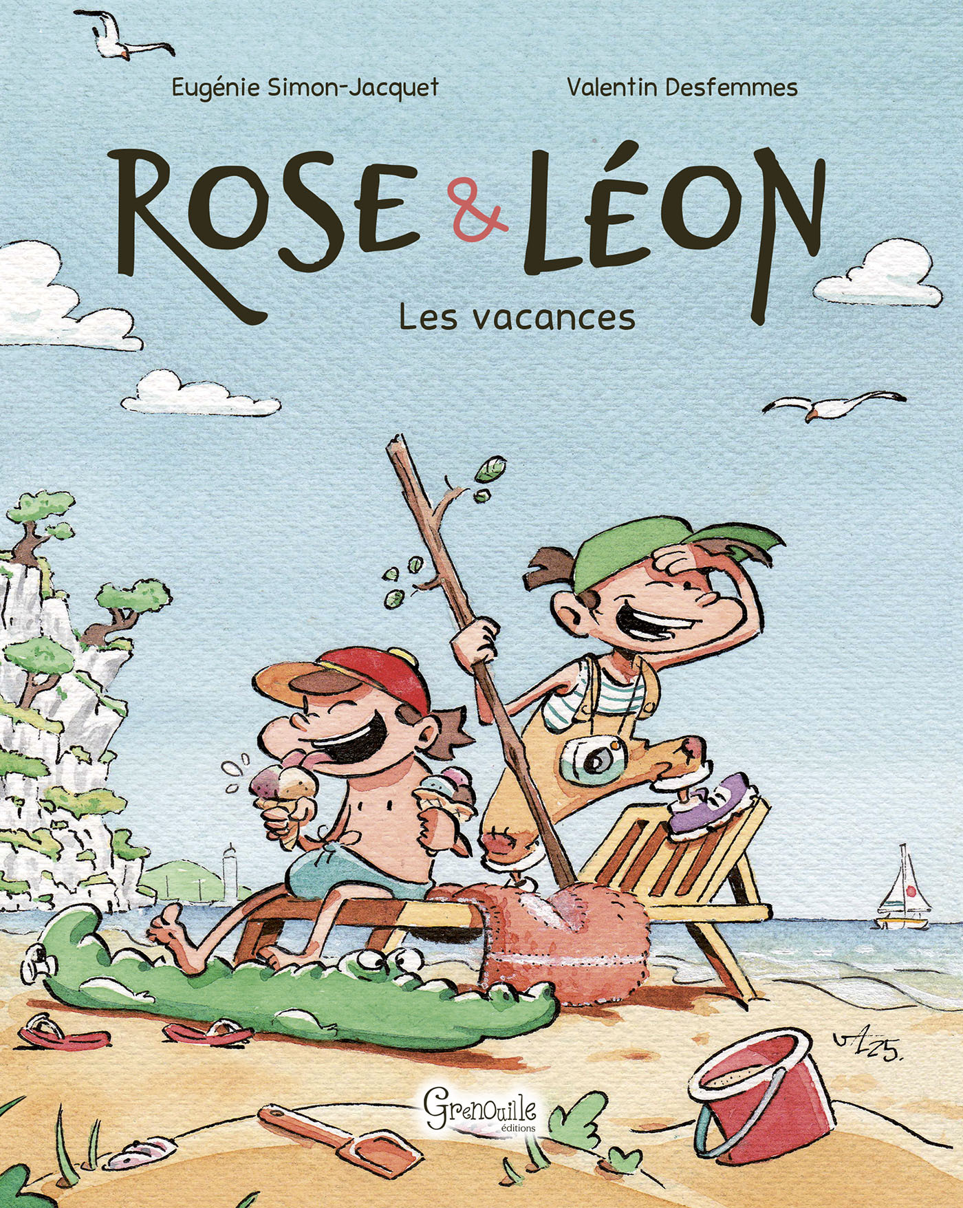 Les vacances - Eugénie Simon-Jacquet, Valentin Desfemmes,  V.DESFEMMES- E.SIMON - GRENOUILLE