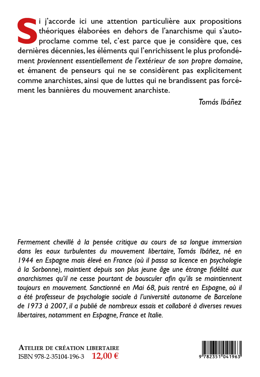 Les fruits de l'anarchisme - Tomas Ibañez - ACL