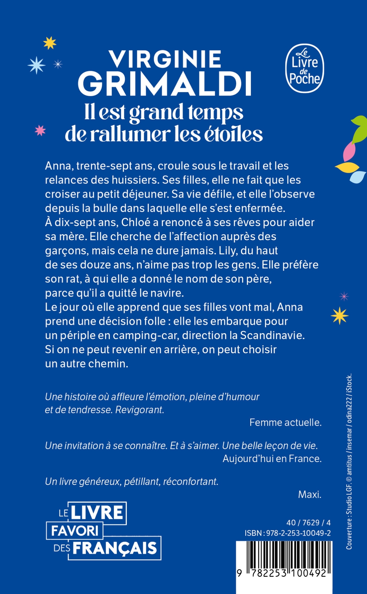 Il est grand temps de rallumer les étoiles - Virginie Grimaldi - LGF