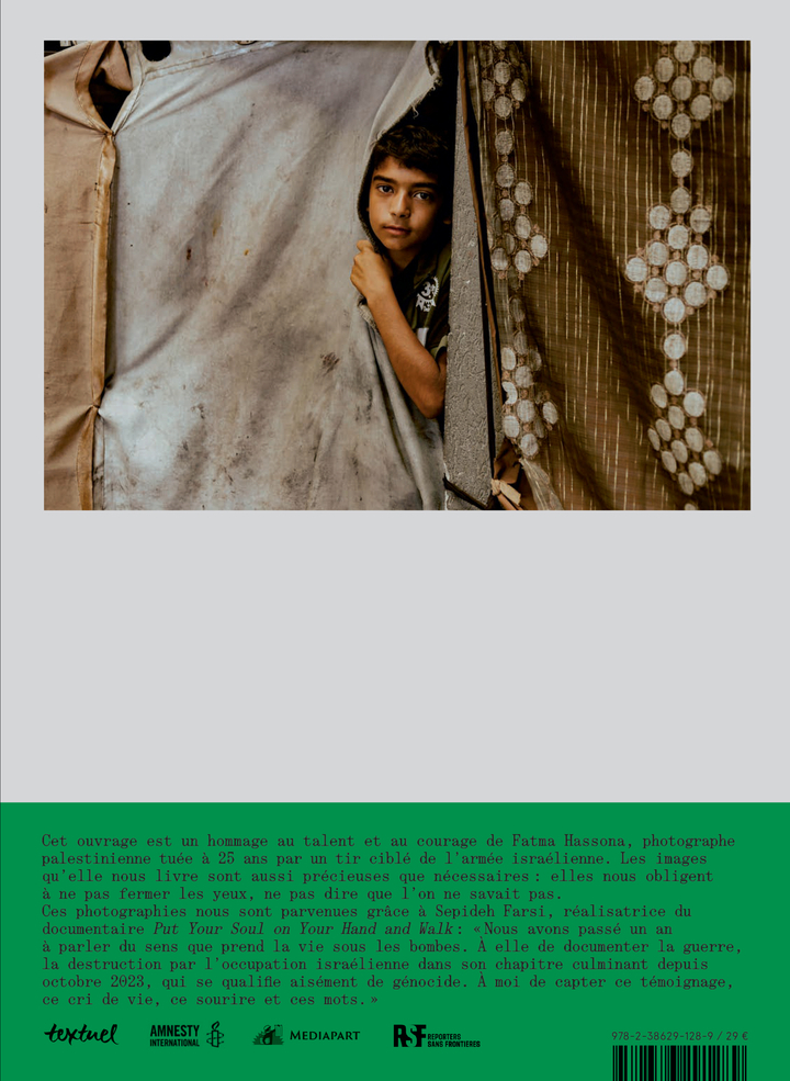 Les Yeux de Gaza - Sepideh Farsi, Fatma Hassona - TEXTUEL